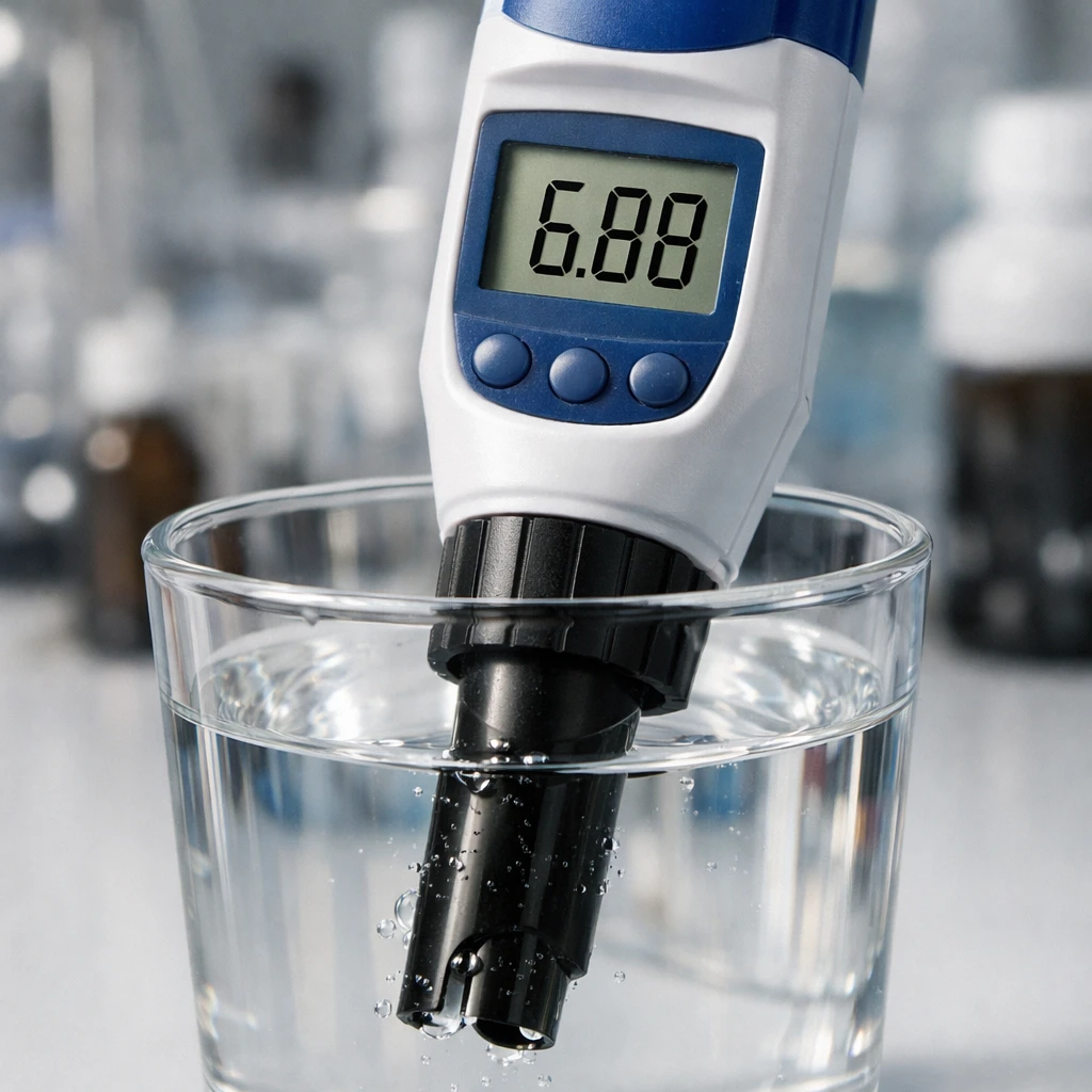 Le ph de l'eau du robinet en France