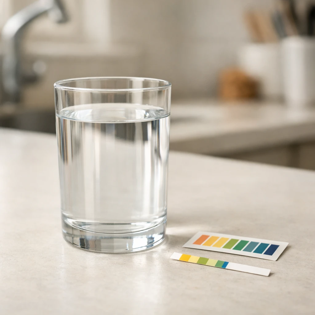 Le ph de l'eau du robinet en France